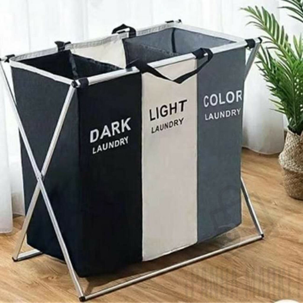 Canasta para Lavandería 3 espacios – iPandaMarket
